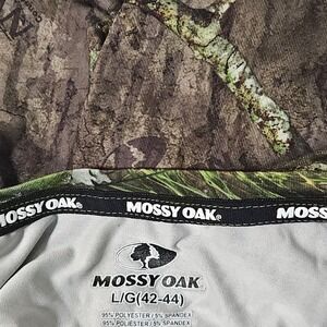 Mossy Oak Camo Long Sleeve Shirt Men's L 42-44 Stretch Hunting Outdoors real